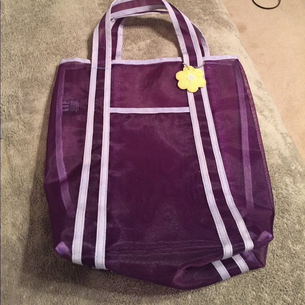 COPY - Purple mesh bag